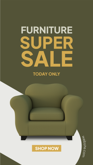 Furniture Super Sale Instagram story Image Preview