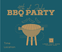 Come at Our 4th of July BBQ Party  Facebook post Image Preview