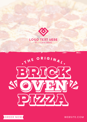Fresh Oven Pizza Poster Image Preview