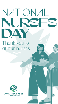 Nurses Day Appreciation Facebook Story Design