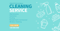 Cleaning Company Facebook Ad Design