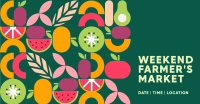 Weekend Farmer’s Market Facebook Ad Design