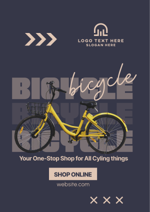One Stop Bike Shop Flyer Image Preview