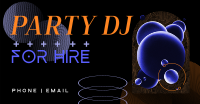 Party DJ Facebook Ad Design