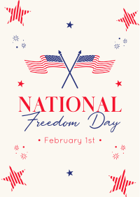 Freedom Day Festivities Flyer Design
