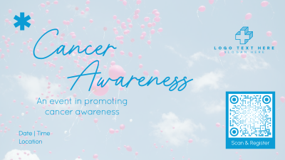 Cancer Awareness Event Facebook event cover Image Preview
