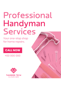 Handyman Home Repairs Poster Image Preview