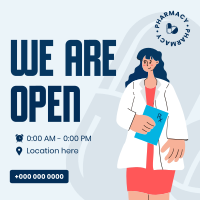 Open Pharmacy Instagram Post Image Preview