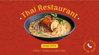 Thai Resto Facebook event cover Image Preview