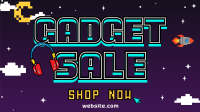 Retro Gadget Sale Facebook event cover Image Preview