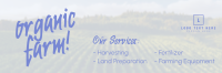 Organic Agriculture Twitter header (cover) Image Preview