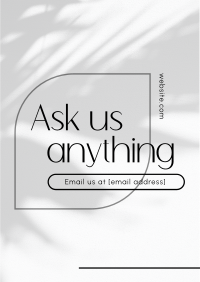 Simply Ask Us Flyer Image Preview