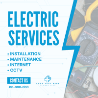 Electrical Service Professionals Instagram Post Design