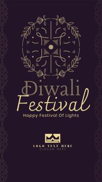 Diwali Lantern Instagram story Image Preview