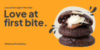 Gooey Cookie Bite Twitter post Image Preview