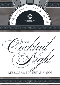 Art Deco Bar and Lounge Poster Preview