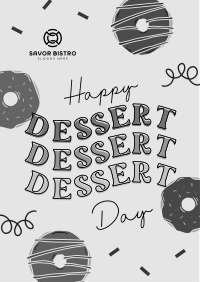 Dessert Day Delights Flyer Design