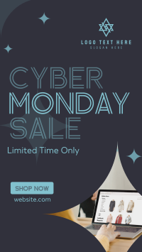 Quirky Cyber Monday Sale TikTok Video Design