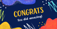 Congratulations Good Job Facebook ad Image Preview