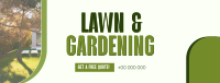 Convenient Lawn Care Services Facebook Cover Design