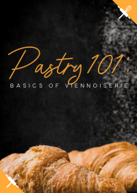 Pastry 101 Poster Design