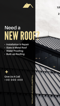 Industrial Roofing Facebook story Image Preview