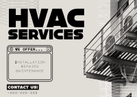 Y2K HVAC Service Postcard Preview