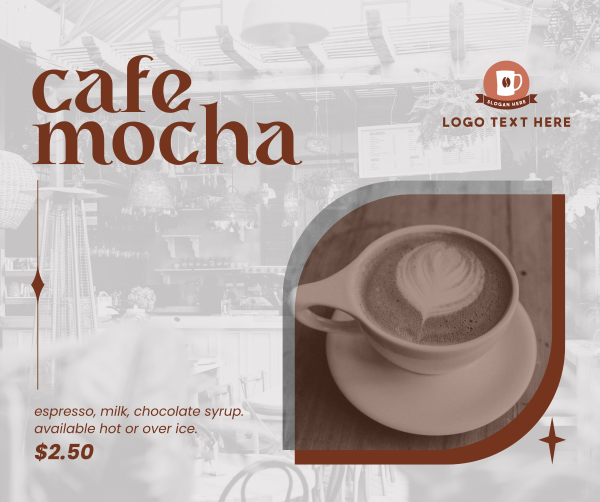 Cocoa Mocha Facebook Post Design Image Preview