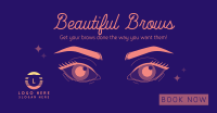 Beautiful Brows Facebook Ad Design