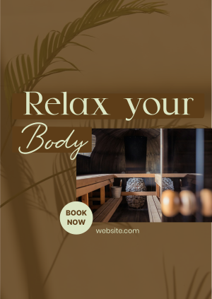 Relaxing Body Massage Poster Image Preview