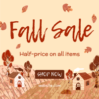 Autumn Leaves Sale Instagram post Image Preview