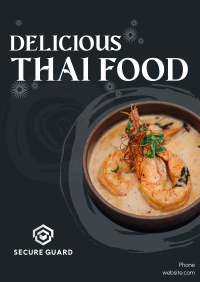 Authentic Thai Food Poster Image Preview