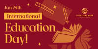 International Education Day Twitter post Image Preview