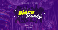 Disco Fever Party Facebook ad Image Preview