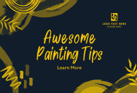 Grunge Paint Abstract Pinterest board cover Image Preview