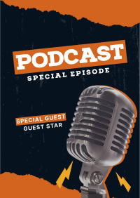 Special Podcast Episode Flyer Design