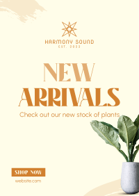 Minimalist Plant Alert Poster Image Preview