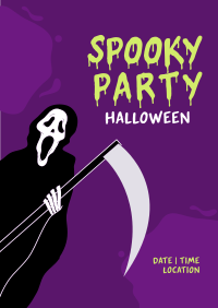 Spooky Party Flyer Image Preview