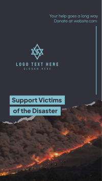 Fire Victims Donation Facebook story Image Preview