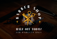 Barbershop Promo Pinterest board cover Image Preview