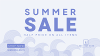 Summer Waves Sale Facebook event cover Image Preview