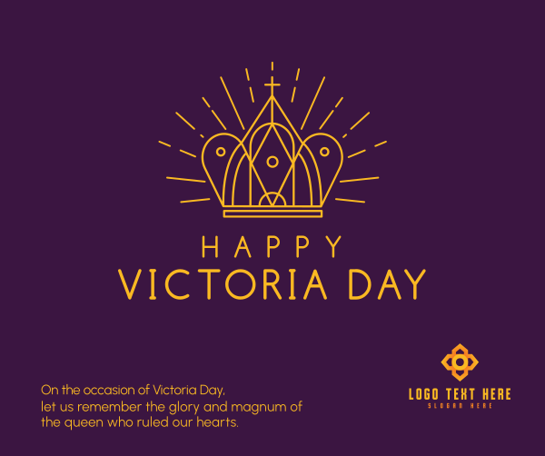 Happy Victoria Day Facebook Post Design Image Preview