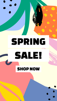Fun Spring Sale Instagram Story Design