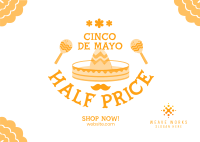 Cinco De Mayo Promo Postcard Image Preview