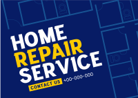 Home Repair Professional Postcard Image Preview