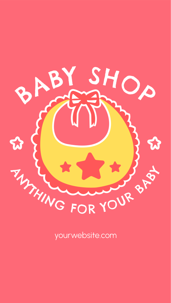 Baby Shop Instagram Story Design Image Preview