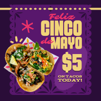 Playful Cinco De Mayo Instagram post Image Preview