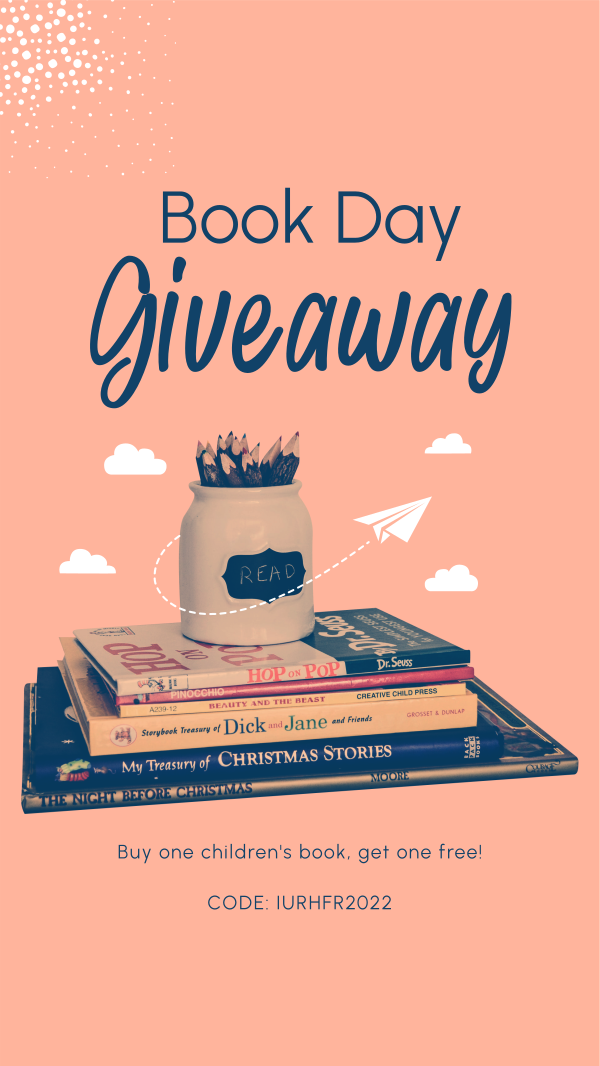 Book Giveaway Instagram Story Design Image Preview