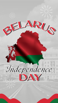 Belarus Independence Day TikTok video Image Preview