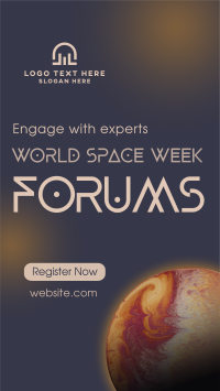 Space Week Forums Instagram Reel Preview